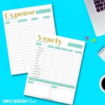 Happy Planner Budget Printable