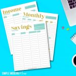 Happy Planner Budget Printable