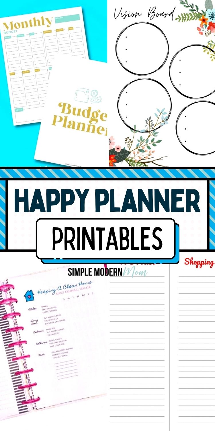 Happy Planner Printables