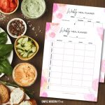 Happy Planner Meal Planner Printable
