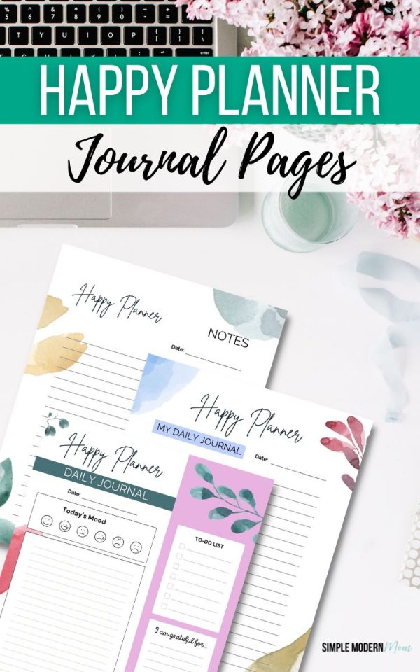 Happy Planner Journal Pages : Get Your Day Started Right